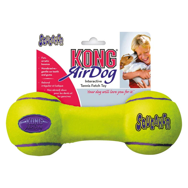 Gioco per cani AirDog di AGRIAPPIA, pallina colorata in tessuto resistente, adatta per l'uso all'aperto e il gioco con il cane.