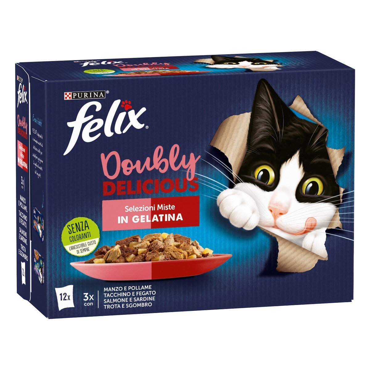 FELIX® Doubly Delicious Selezioni Miste (12x85 g)