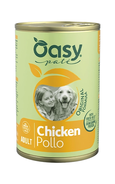 Oasy Original Paté per Cani 400g – 9 Gusti | Puppy, Adult, Light, Performance, Senior