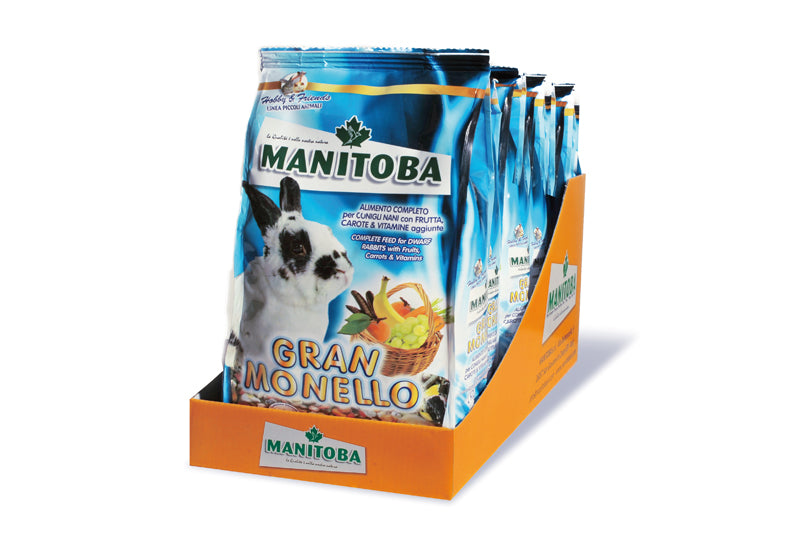 Gran Monello – Miscuglio con Frutta e Verdure per Conigli | 1 kg e 2,5 kg