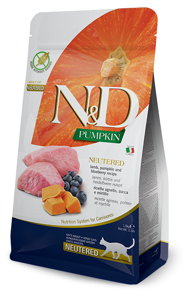 N&D PUMPKIN NEUTeRED 1.5Kg
