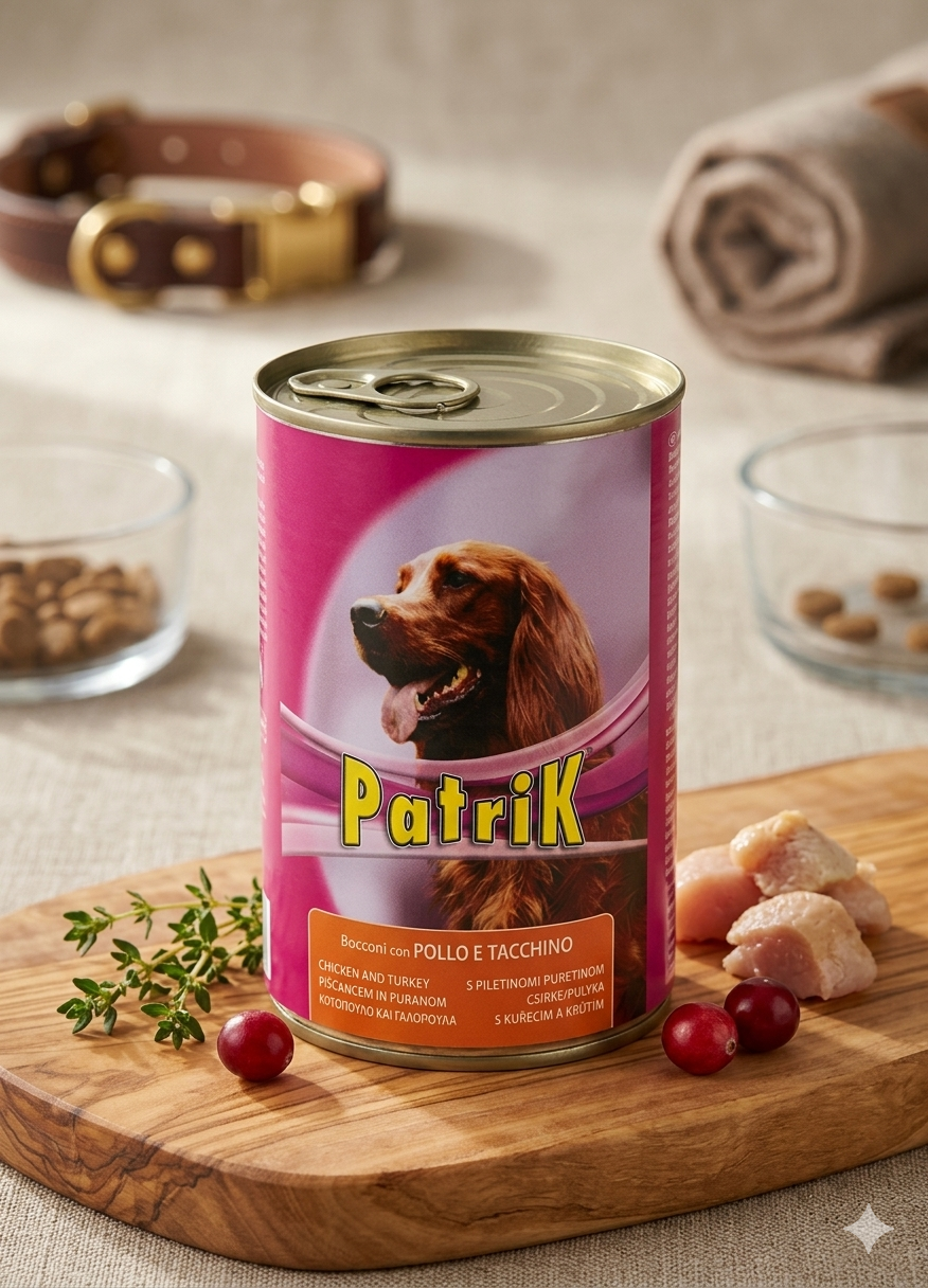 Morando Patrik Bocconi per Cani Gusto Pollo e Verdure 1250g