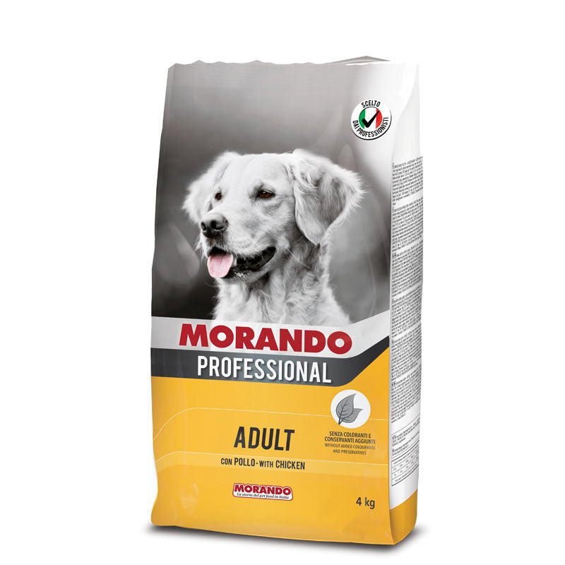 Crocchette per cani AGRIAPPIA con pollo, confezione da 4kg, crocchette di alta qualità per alimentazione animale.