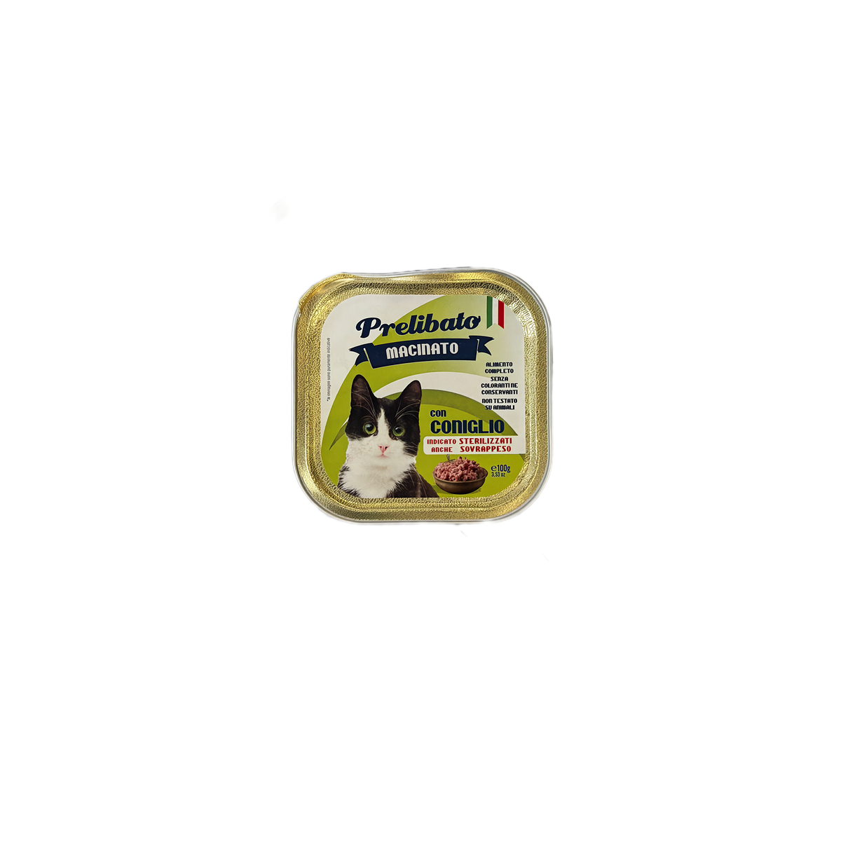 Prelibato Gatto 100g – Umido Completo Prodotto in Italia - immagine prodotto 4