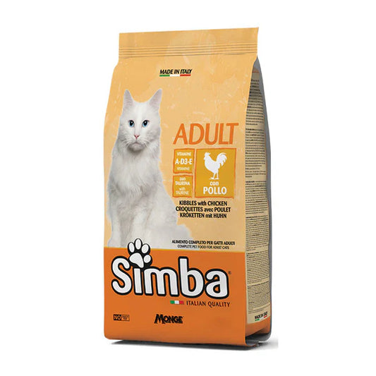 Simba Croccantini per Gatti Adulti 20kg – Gusto Manzo o Pollo con Taurina e Vitamine