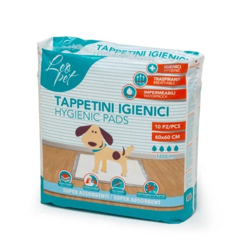 Tappetini assorbenti AGRIAPPIA, confezione da 10 pezzi, morbidi e assorbenti, ideali per diverse esigenze di assorbenza.