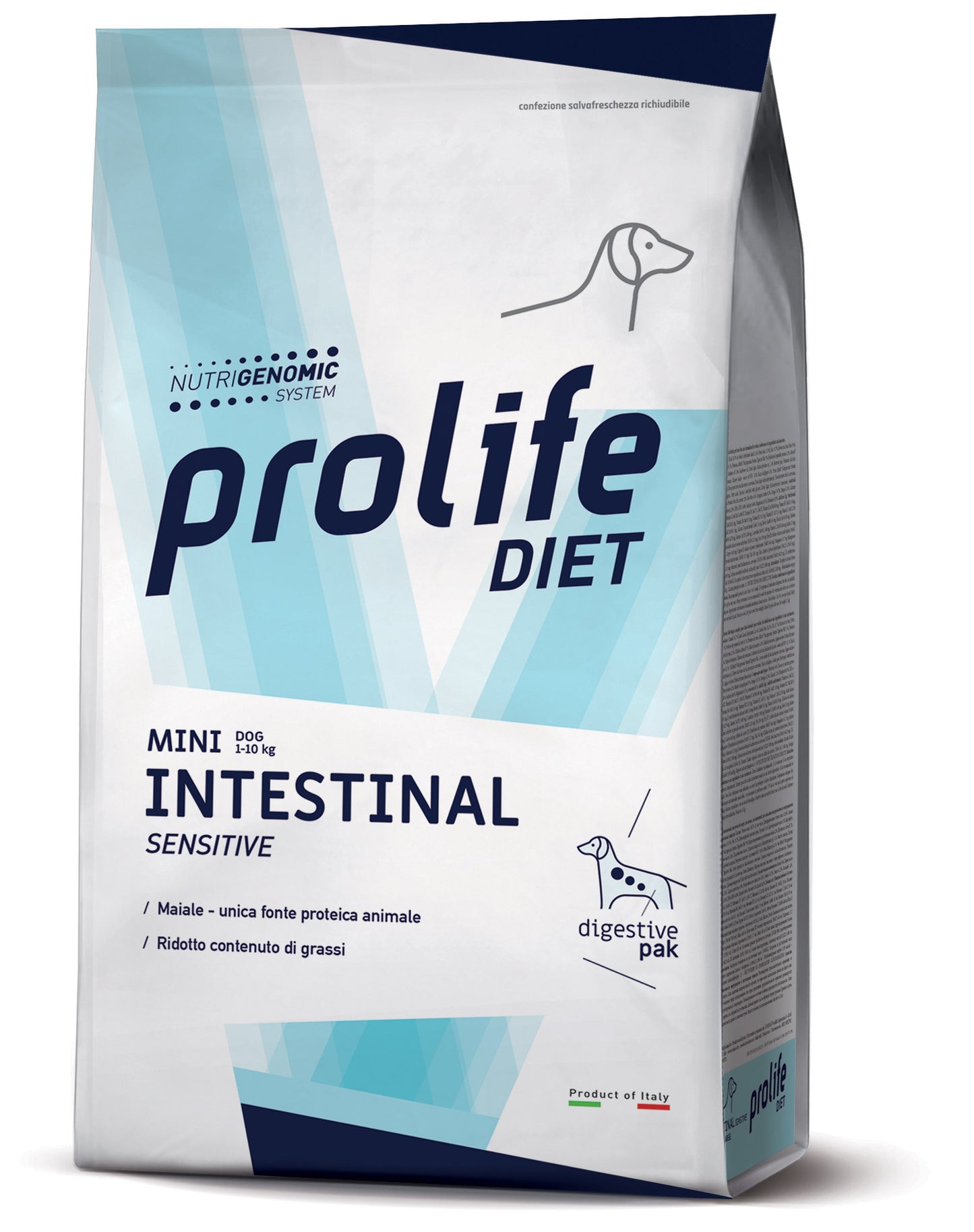 Integratore intestinale Intestinal Sensitive Mini di AGRIAPPIA, confezione con capsule per supporto digestivo delicato.