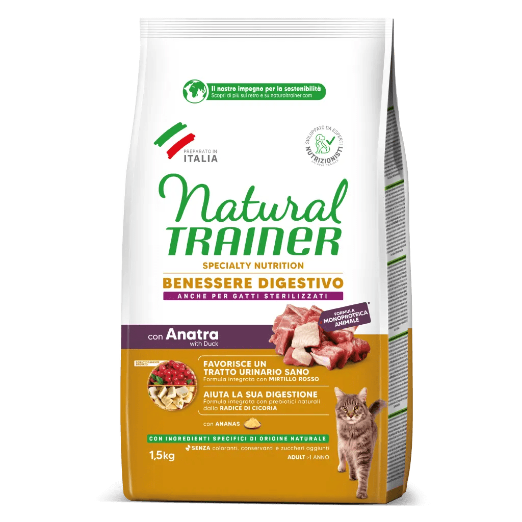 Anatra AgriaPpia da 1,5kg, prodotto per il benessere digestivo, visibile con pelle dorata e carne succulenta, in immagine grande