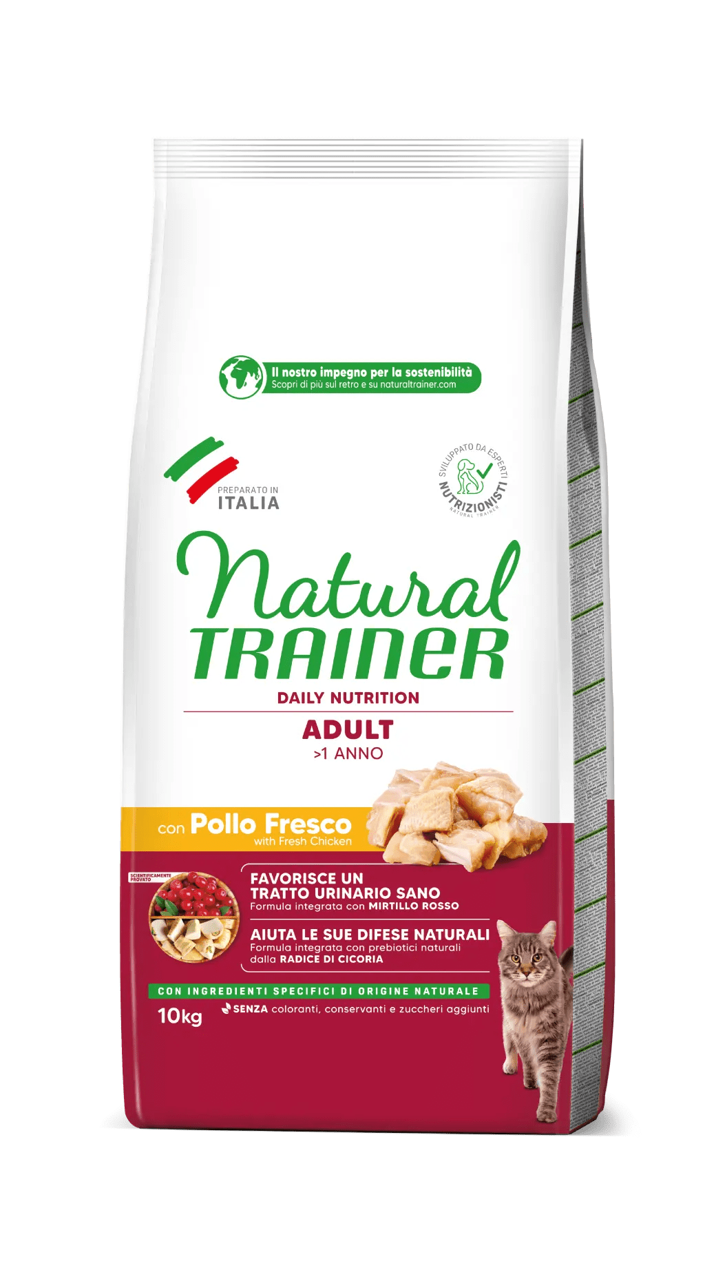 Crocchette per cani adulte Daily Nutrition con pollo fresco, imballo grande, alimento bilanciato per la salute del cane.