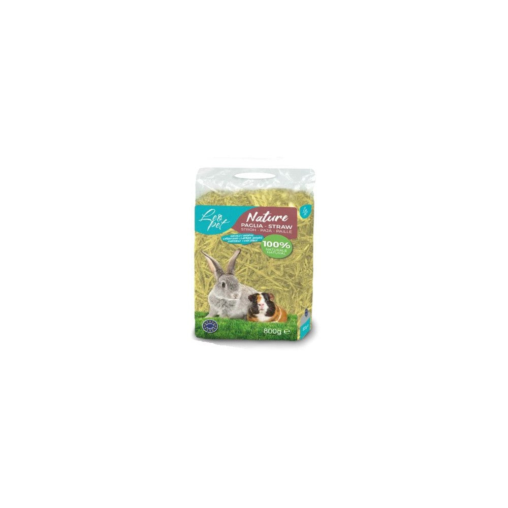 Leopet Nature Paglia Naturale per Roditori 800g