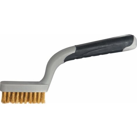 Maurer spazzola in ottone per candele, 3 ranghi, manico Soft Grip, EAN 8000071941259