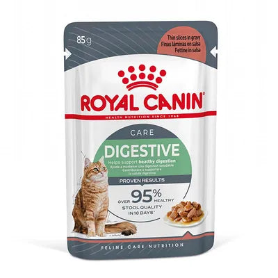 Royal Canin Digestive Care in Salsa – Alimento Umido per la Salute Digestiva del Gatto
