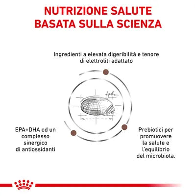 Crocchette AGRIAPPIA Gastrointestinal per cani adulti, 2kg, alimento secco per la salute digestiva animale