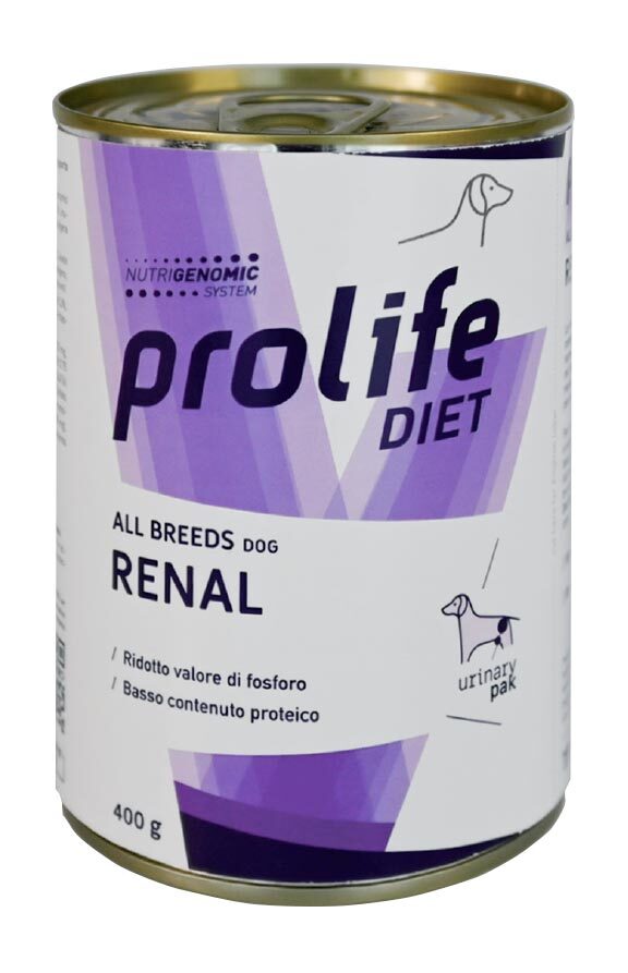 Polpa di Renal All Breeds AGRIAPPIA in confezione da 400g, visibile nella confezione con etichetta e dettagli del prodotto.