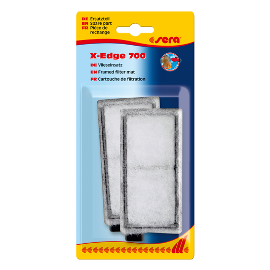 Sera X-Edge Prefiltro in Tessuto Non Tessuto – Confezione da 2 | Per Modelli 300, 450 e 700