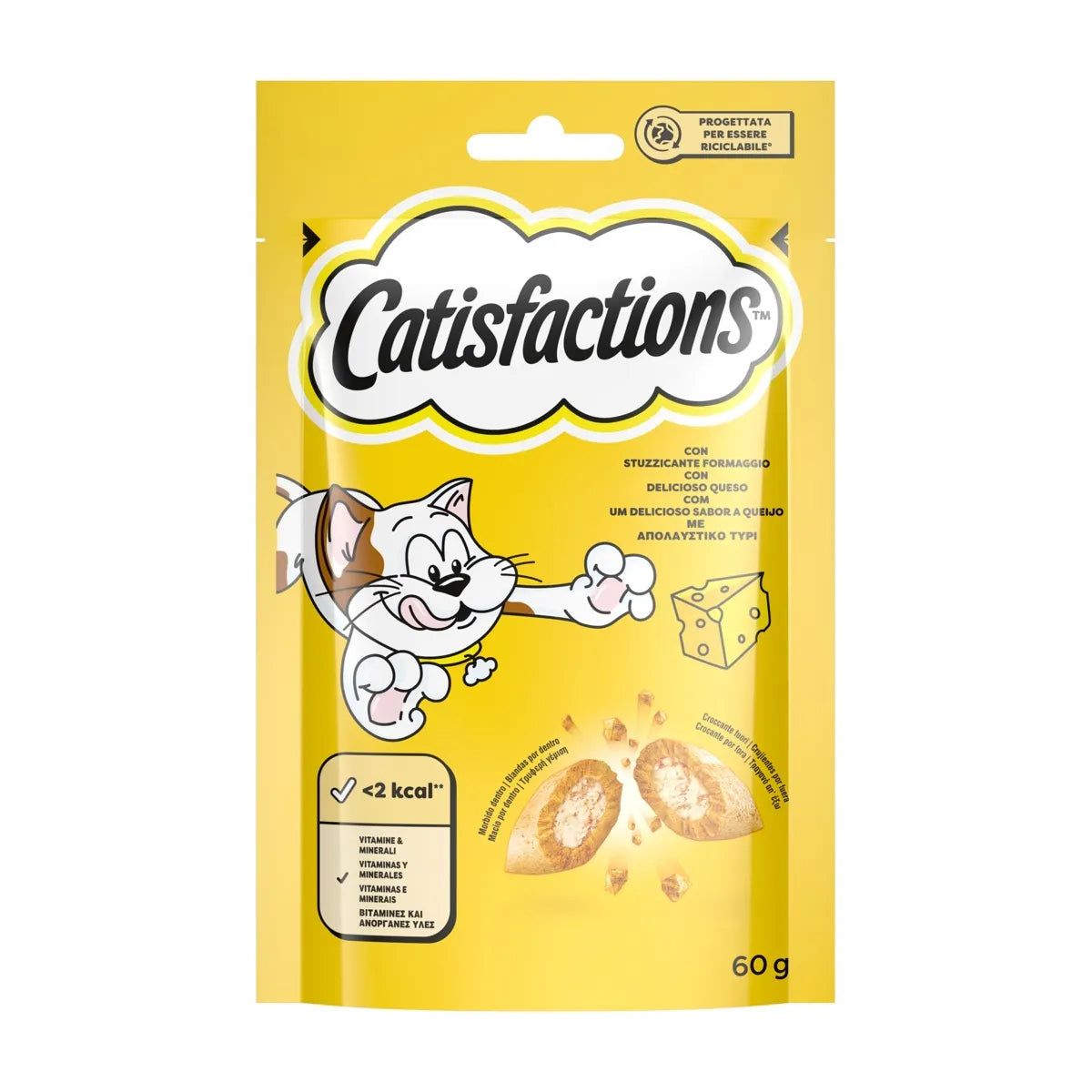 Catisfactions Cat Treats with Cheese