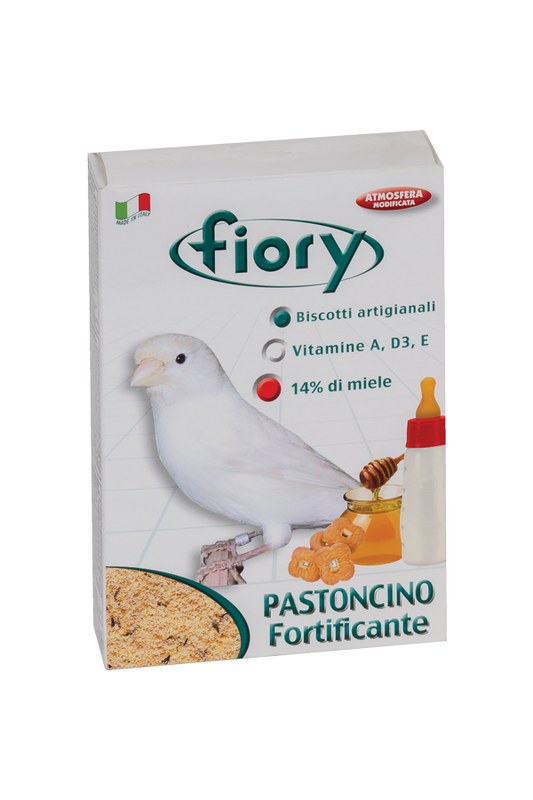 Pastoncino Fortificante AGRIAPPIA, alimento naturale per piante, in confezione con foglioline verdi e terriccio.
