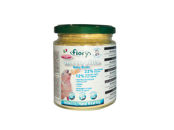 Micropills Baby Birds – Pastone per Pulli di Uccelli, 150g o 800g