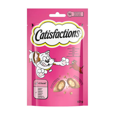 Catisfactions Snack per Gatto con Manzo