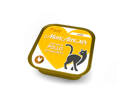 Mon Amour Gold Gatto 100g – Umido Completo senza Conservanti