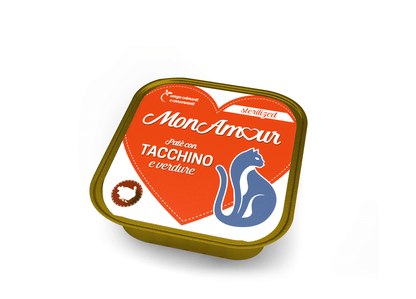 Mon Amour Gold Gatto 100g – Umido Completo senza Conservanti