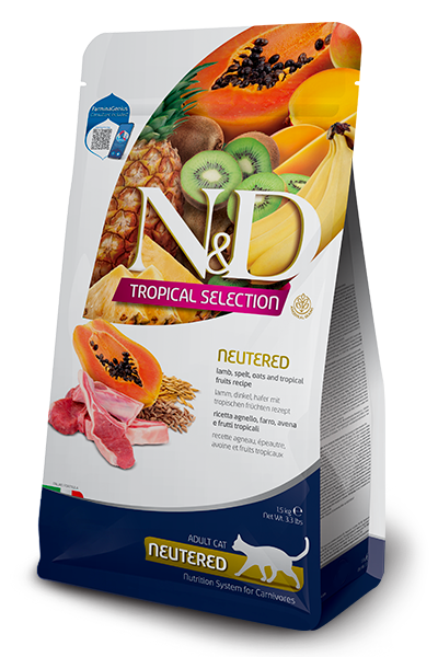 N&D Tropical Selection Neutered 1.5Kg