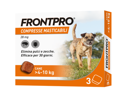 Cane Frontpro® AGRIAPPIA, 10 kg, in confezione sbieco, visibile in immagine, ideale per animali.