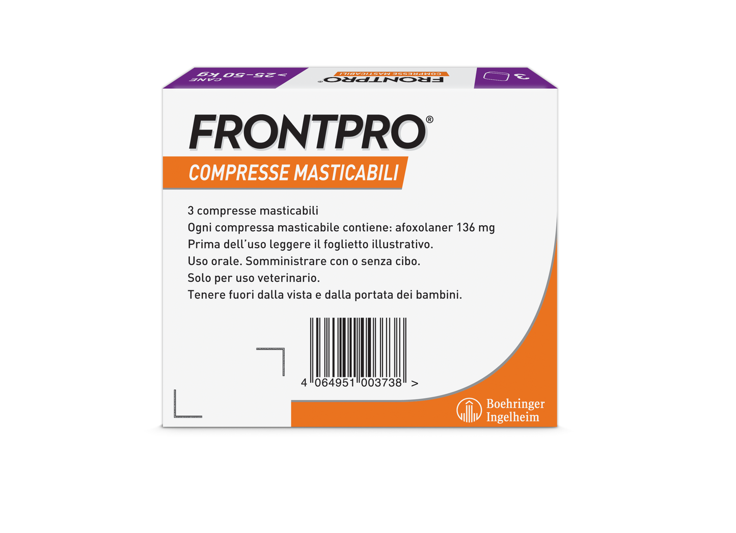 Canna Frontpro® AGRIAPPIA per uso agricolo, resistente e durevole, mostrata con etichetta e dimensioni da 25 a 50 kg