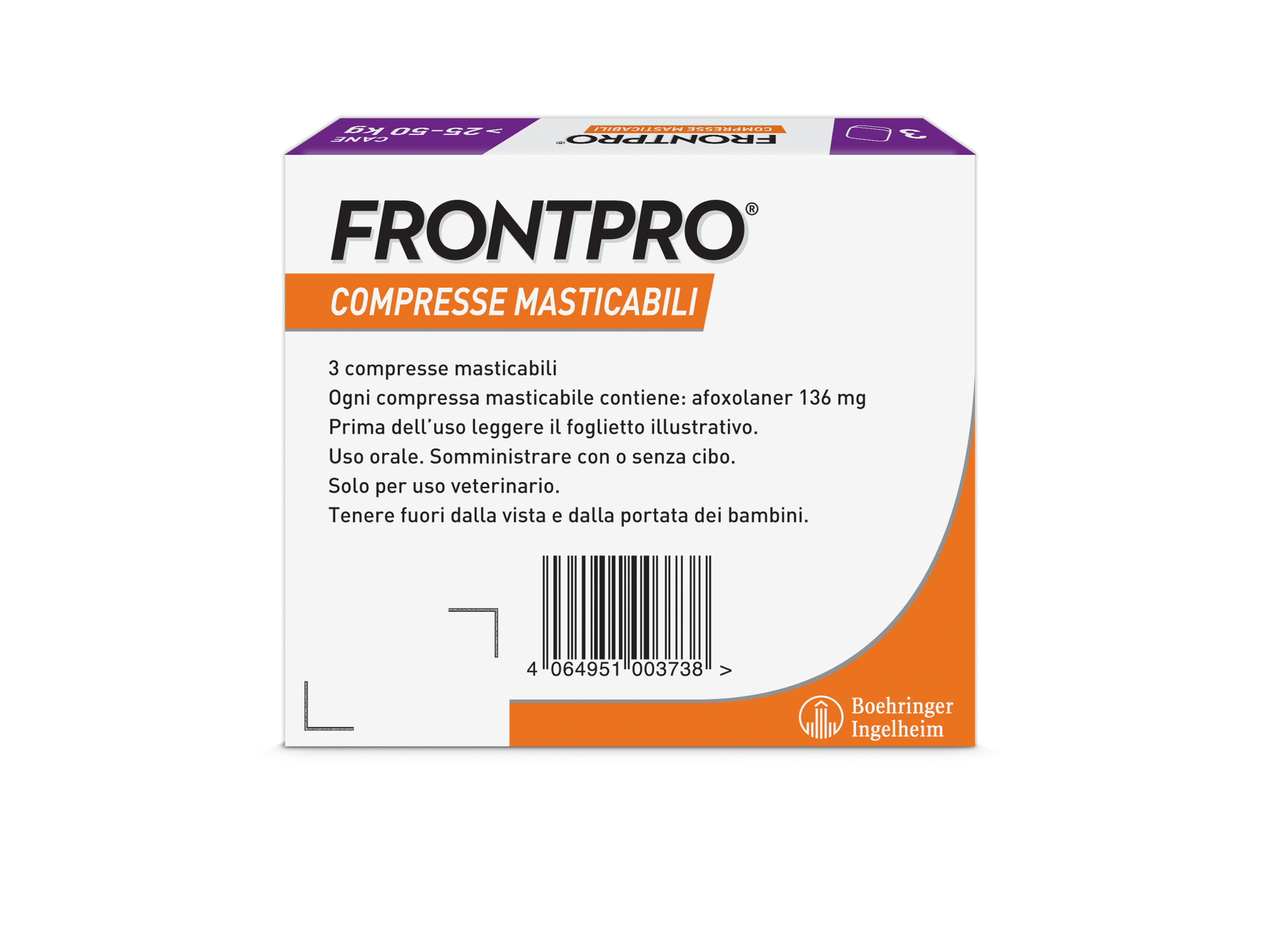 Canna Frontpro® AGRIAPPIA per uso agricolo, resistente e durevole, mostrata con etichetta e dimensioni da 25 a 50 kg