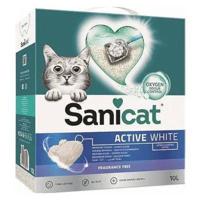 Lettiera Sanicat Active White Fragrance Free