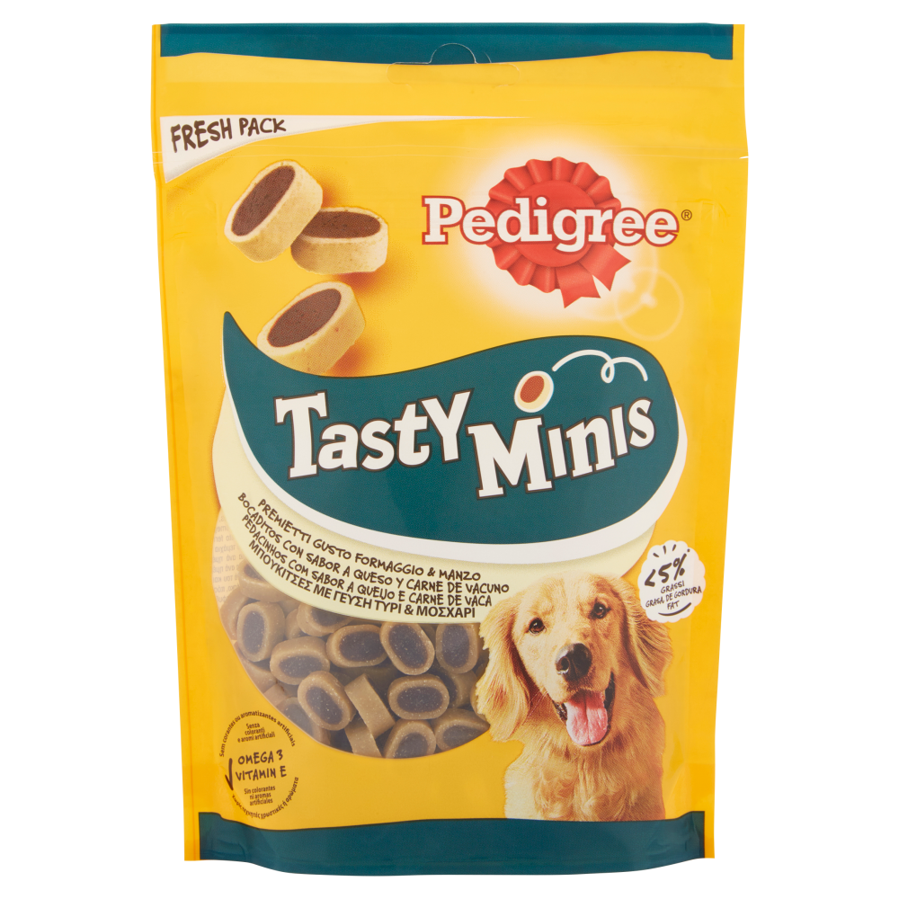 Mini snack Tasty Minis AGRIAPPIA da 130g, snack gustosi e croccanti in confezione compatta, perfetti per uno spuntino.