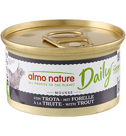 Almo Nature Daily Gatto 85g – Umido Completo per Gatti Adulti