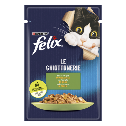 FELIX® LE GHIOTTONERIE CON CONIGLIO IN GELATINA (85 g)