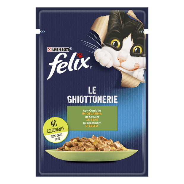 FELIX® LE GHIOTTONERIE CON CONIGLIO IN GELATINA (85 g)