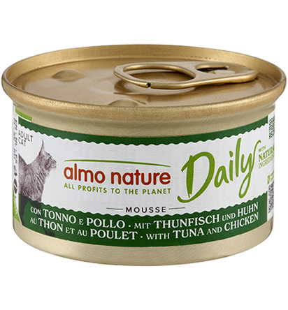 Almo Nature Daily Gatto 85g – Umido Completo per Gatti Adulti