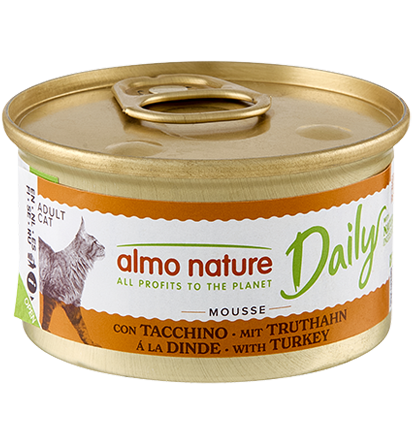 Almo Nature Daily Gatto 85g – Umido Completo per Gatti Adulti