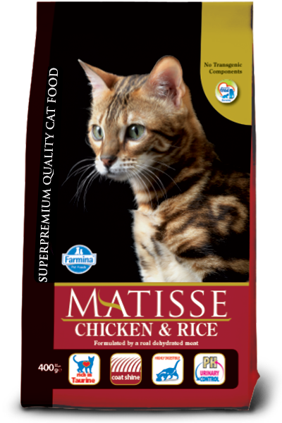Crocchette per cani Matisse Chicken & Rice di AGRIAPPIA, ciotola di crocchette a base di pollo e riso.