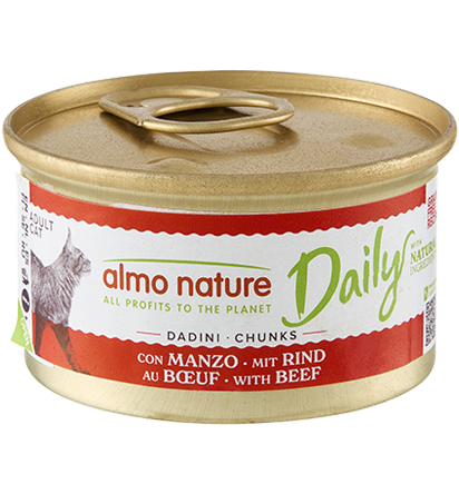 Almo Nature Daily Gatto 85g – Umido Completo per Gatti Adulti