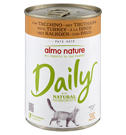 Almo Nature Daily Gatto 400g – Umido Completo per Gatti Adulti