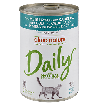 Almo Nature Daily Gatto 400g – Umido Completo per Gatti Adulti