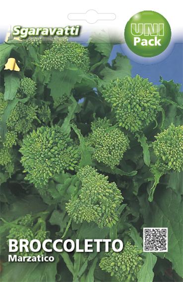 Broccoletto Marzatico AGRIAPPIA, verdura fresca con cimette verdi, ideale per insalate e piatti salutari, in primo piano.