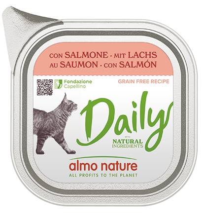 Almo Nature Daily Gatto 100g – Umido Completo per Gatti Adulti