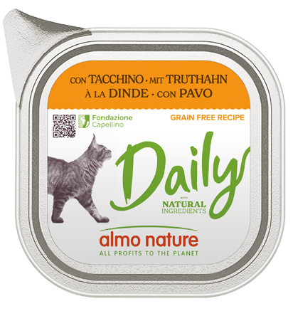 Almo Nature Daily Gatto 100g – Umido Completo per Gatti Adulti