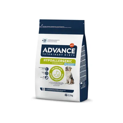 Crocchette veterinarie Advance Hypoallergenic Mini AGRIAPPIA, confezione da 2,5 kg, alimento ipoallergenico per cani di piccola taglia