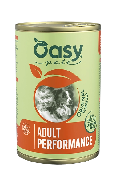 Oasy Original Paté per Cani 400g – 9 Gusti | Puppy, Adult, Light, Performance, Senior