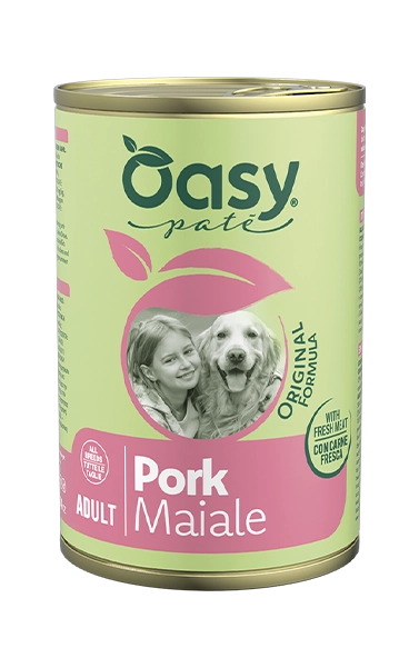 Oasy Original Paté per Cani 400g – 9 Gusti | Puppy, Adult, Light, Performance, Senior