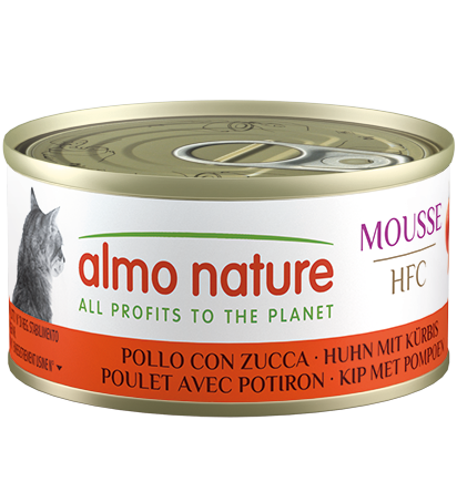 Almo Nature HFC Mousse Gatto 70g – Umido Cremoso per Gatti