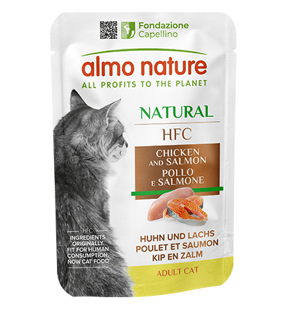 Almo Nature HFC Natural Gatto 55g – Umido Complementare