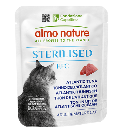 Almo Nature HFC Sterilised Gatto 50g – Umido per Gatti Sterilizzati