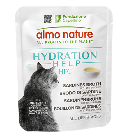 Almo Nature HFC Hydration Help Gatto 50g – Idratazione Naturale